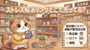 ストレス解消リング どこで売ってる